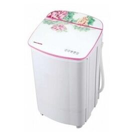  Центрифуга WILLMARK SD-68GS Белая кр, цветы 