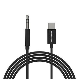  Аудиокабель AUX 3.5mm 2м More choice UK22a (Black) 
