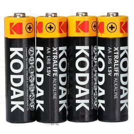  Батарейка Kodak XTRALIFE LR6 AA Shrink 4 Alkaline 1.5V (4/60/600/21600) 