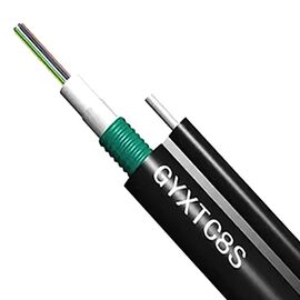  Detech GYXTC8S внешний с тросом, 8F*G652D бронированный стал. лентой + MDPE оболочка, 1000м 