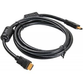  Кабель аудио-видео Buro HDMI 1.4 HDMI (m)/HDMI (m) 1.8м феррит.кольца черный (HDMI-19M/19M-1.8M-MG) 