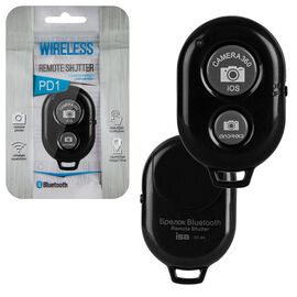  Брелок Bluetooth Remote Shutter ISA для дистанционного спуска затвора камеры смартфона (Black) 