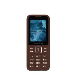  Мобильный телефон Maxvi K21 шоколадный 